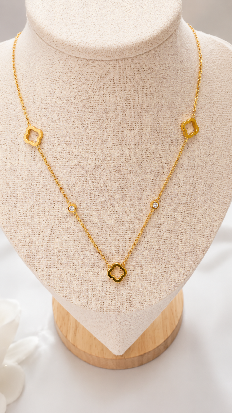 Ice Glow set Necklace, bracelet and earrings
